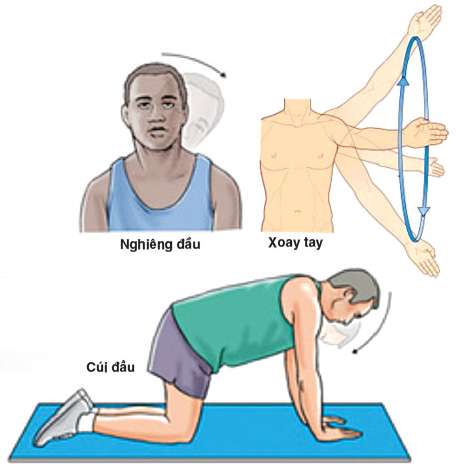 Bài tập chữa đau cổ