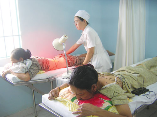 Châm cứu chữa đau lưng