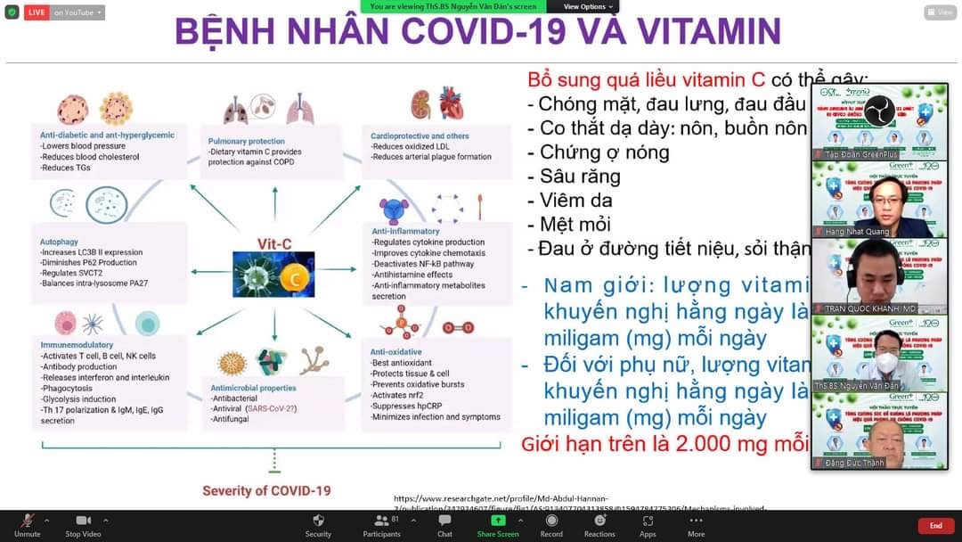 Tăng cường sức đề kháng là phương pháp hiệu quả phòng và chống dịch COVID-19